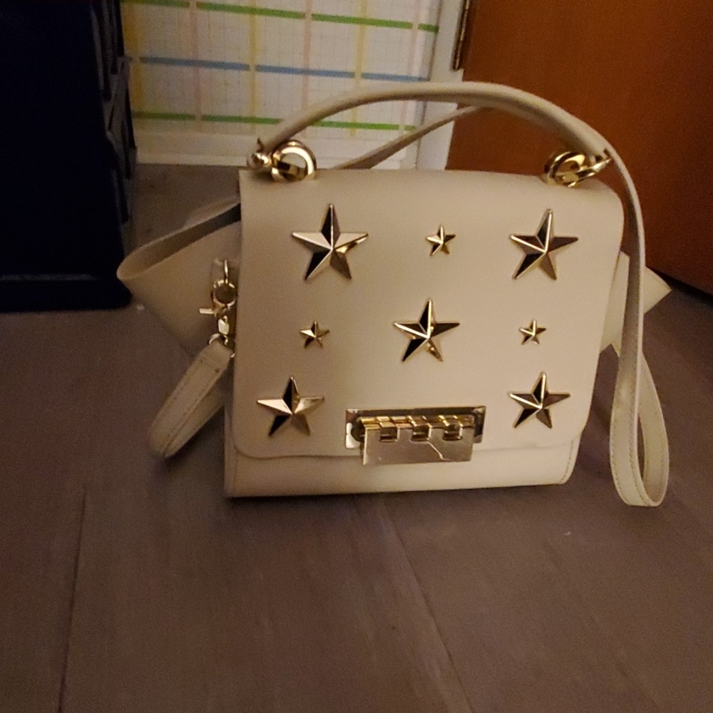 Zac Zac Posen crossbody bag with gold stars
